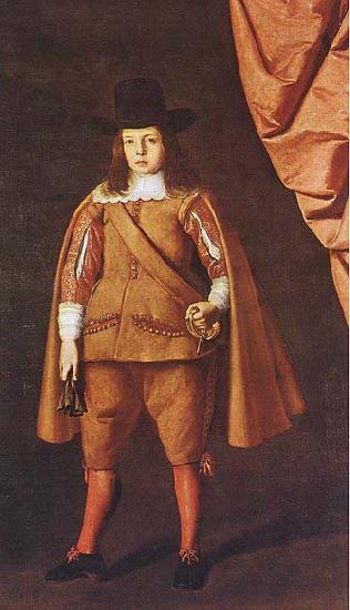 Francisco de Zurbaran Portrait of the Duke of Medinaceli oil painting picture